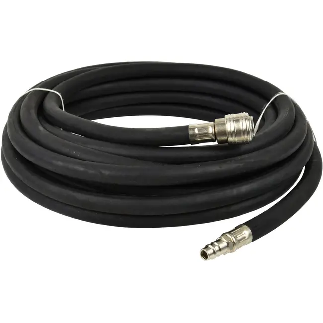 GEKO Rubberen luchtslang - 10 mm x 15 mm - 10 m - 20 bar werkdruk