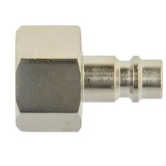 GEKO Luchtsnelkoppeling - 1/2" binnendraad - Messing - 38 mm - 16 bar