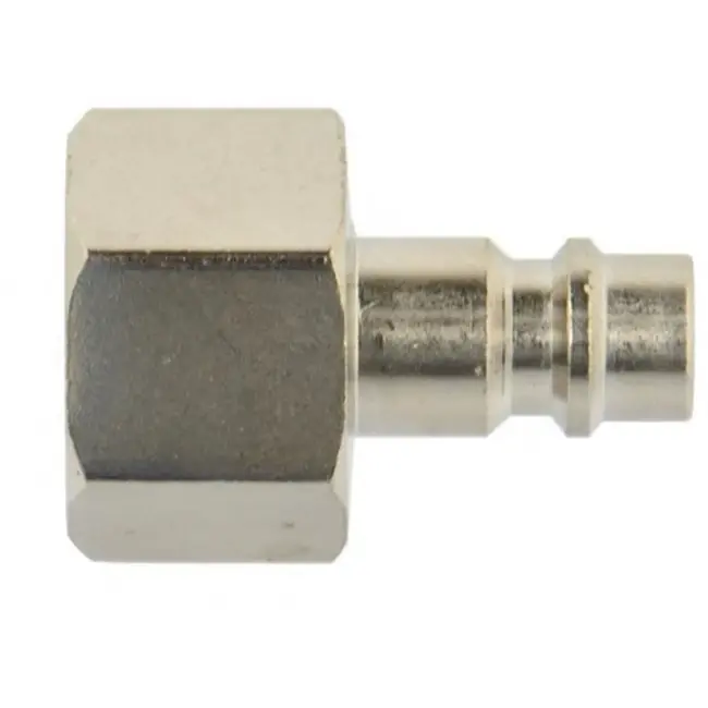 GEKO Luchtsnelkoppeling - 1/2" binnendraad - Messing - 38 mm - 16 bar