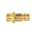 GEKO Koppeling - 1/4" Buitendraad - Messing - 33 mm - 16 bar