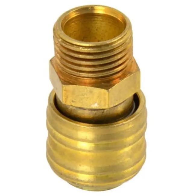 GEKO Koppeling vrouwelijk type - 1/2 inch - Staal verzinkt - Tot 16 bar - 45 mm lang