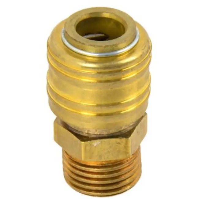 GEKO Koppeling vrouwelijk type - 1/2 inch - Staal verzinkt - Tot 16 bar - 45 mm lang