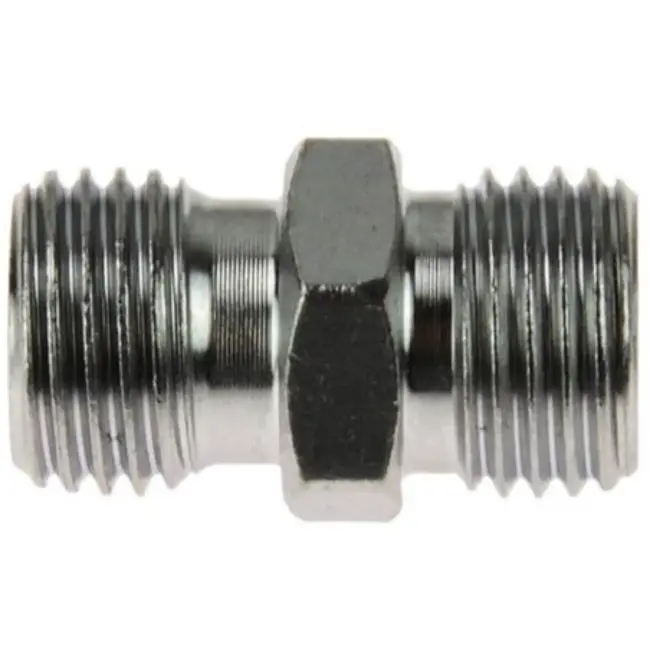 GEKO Pneumatische connector - 6 mm schroefdraad - Buitendraad - Metaal