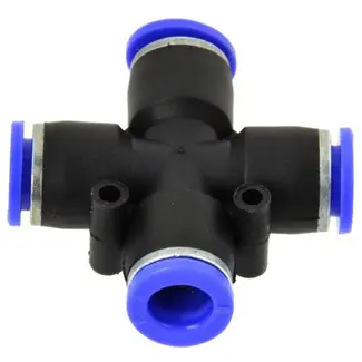 GEKO Snelkoppeling 6 mm - Hoge Druk - Temperatuurbereik -20°C tot +100°C