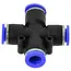GEKO Quick joint - pneumatische koppeling - 8 mm - automatische vergrendeling