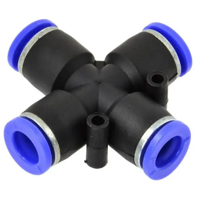 GEKO Quick joint - pneumatische koppeling - 8 mm - automatische vergrendeling