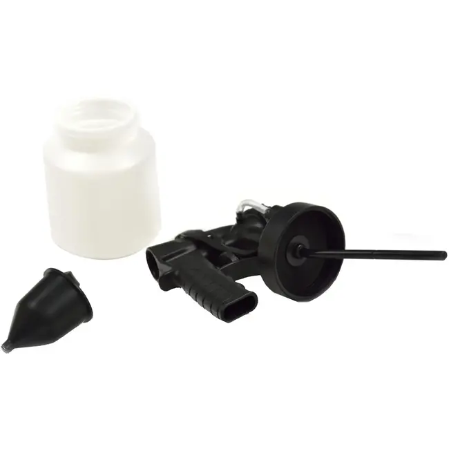 GEKO Elektrische verfspuitset - 360° spuittechnologie - 650W motor - 800 ml container - Inclusief draagriem