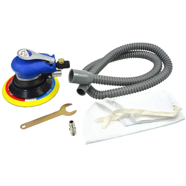 GEKO Lichtgewicht excentrische schuurmachine - zelfgenererende vacuümfunctie - 150 mm