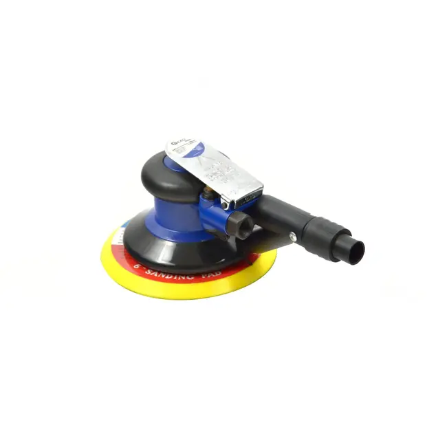 GEKO Lichtgewicht excentrische schuurmachine - 150mm - centrale stofafzuiging - ergonomische palmgrip