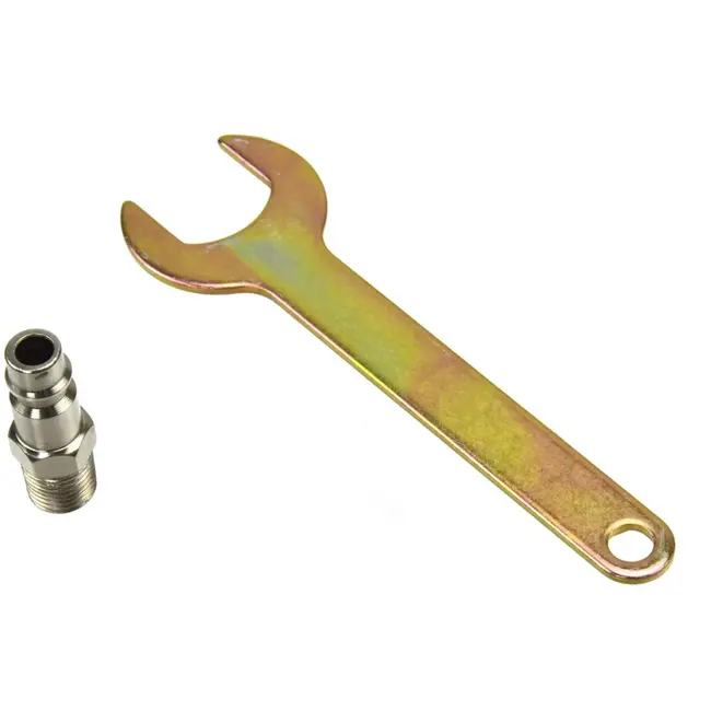 GEKO Lichtgewicht excentrische schuurmachine - 150mm - centrale stofafzuiging - ergonomische palmgrip