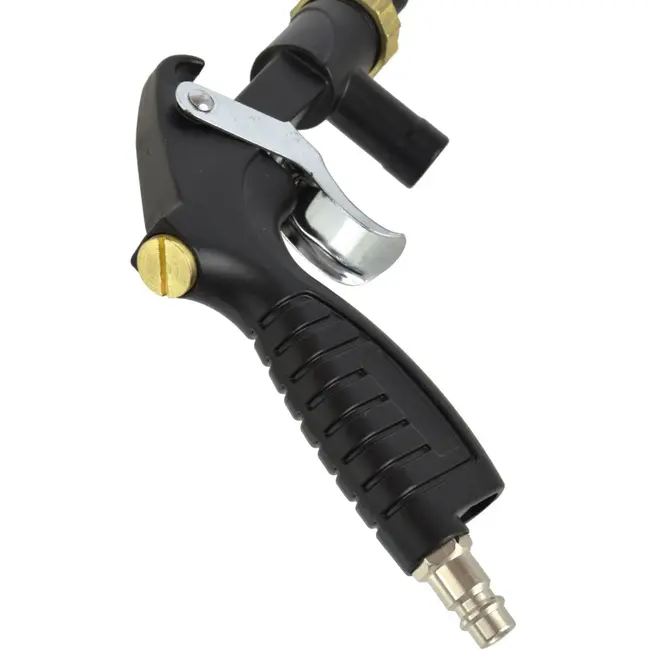 GEKO Zandstraalpistool - Metalen en Keramische Nozzles - Inclusief Zuigslang - 4-10 bar Drukbereik