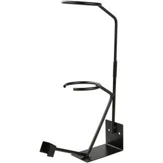 GEKO Universele spray gun houder - staal - wand- of werkbankmontage - licht en stabiel