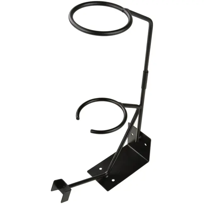 GEKO Universele spray gun houder - staal - wand- of werkbankmontage - licht en stabiel