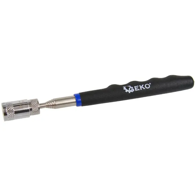 GEKO Magnetische telescooptool - LED verlichting - 80 cm - Uitschuifbaar - 17 mm magneet