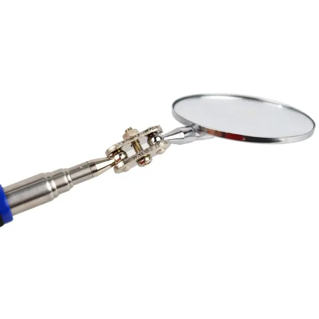 GEKO Uitschuifbare inspectiespiegel - Flexibele hoek - 24-69 cm - Stabiele grip