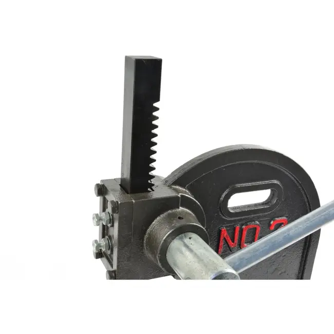 GEKO 2-tons persmachine - nauwkeurige werking - gietijzeren constructie