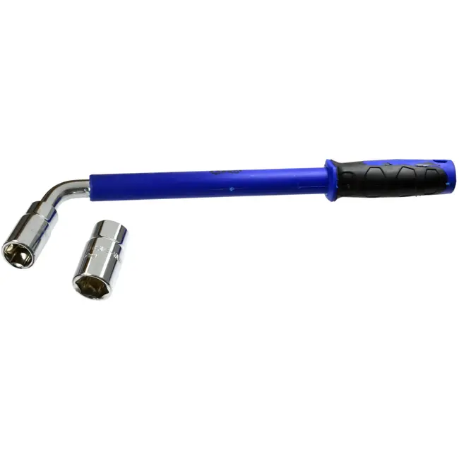 GEKO Telescopische moersleutel - Verstelbaar - Antislip - 380-550 mm - Blauw