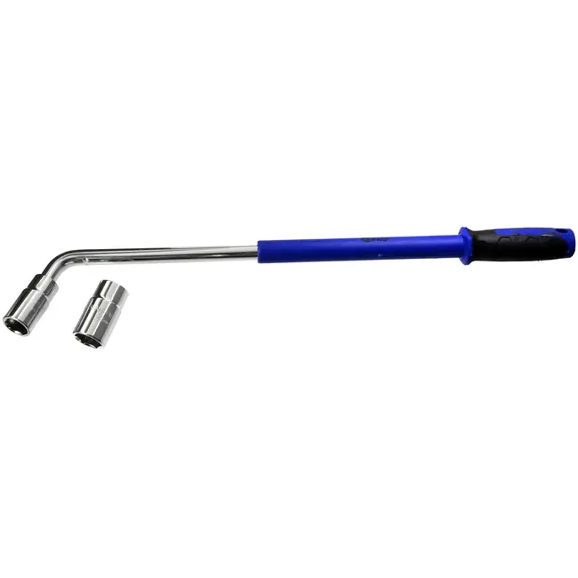 GEKO Telescopische moersleutel - Verstelbaar - Antislip - 380-550 mm - Blauw