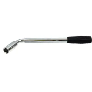 GEKO L-vormige wielmoersleutel - 17-19 mm - Telescopisch - Anti-slip greep