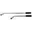 GEKO L-vormige wielmoersleutel - 17-19 mm - Telescopisch - Anti-slip greep