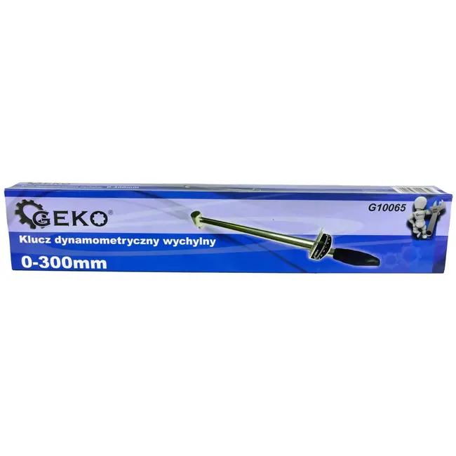 GEKO Dynamometrische sleutel - 0-300 Nm - 48 cm - Chroom-vanadium staal