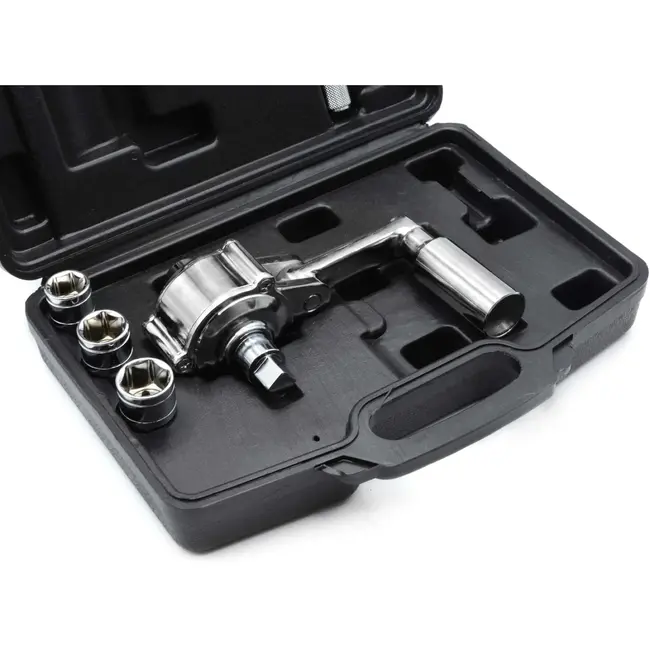 GEKO Krachtoverbrengende moersleutel - 1:16 ratio - Inclusief dopsleutels 17mm, 19mm, 21mm