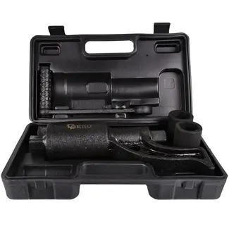 GEKO Zwarte moersleutel met doppen 32-33 mm - krachtig en compact