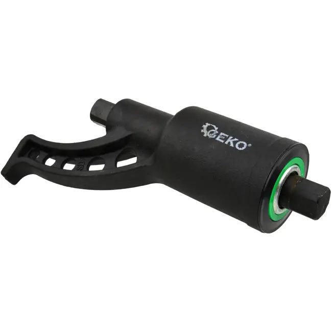 GEKO Zwarte momentsleutel - krachtig - met doppen 32, 33 mm