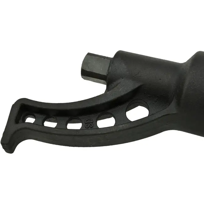 GEKO Zwarte momentsleutel - krachtig - met doppen 32, 33 mm