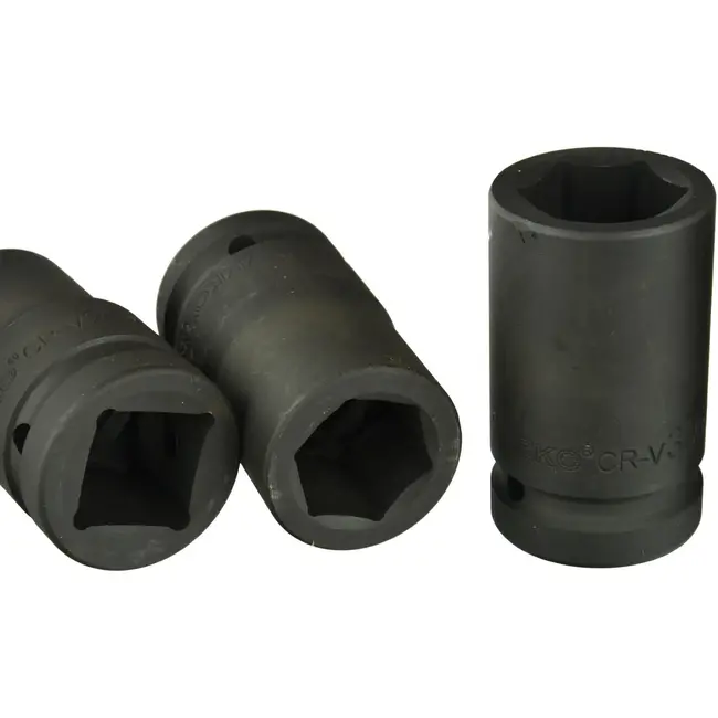 GEKO Dopsleutelset - Hoogwaardige Precisie - Geschikt voor Pneumatische Gereedschappen - 8-delig