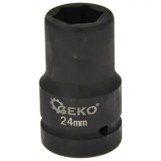 GEKO Impact dopsleutel - 24 mm - Voor zware omstandigheden