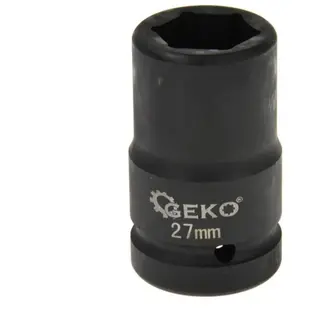 GEKO Impact dopsleutel - 1" aansluiting - 27 mm - robuust ontwerp