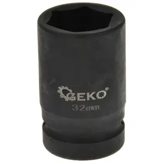 GEKO Impact dopsleutel - 1" - 32 mm - Voor zware omstandigheden