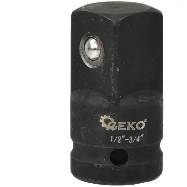 GEKO Impact adaptor - robuust staal - corrosiebestendig - 1/2" naar 3/4" aansluiting