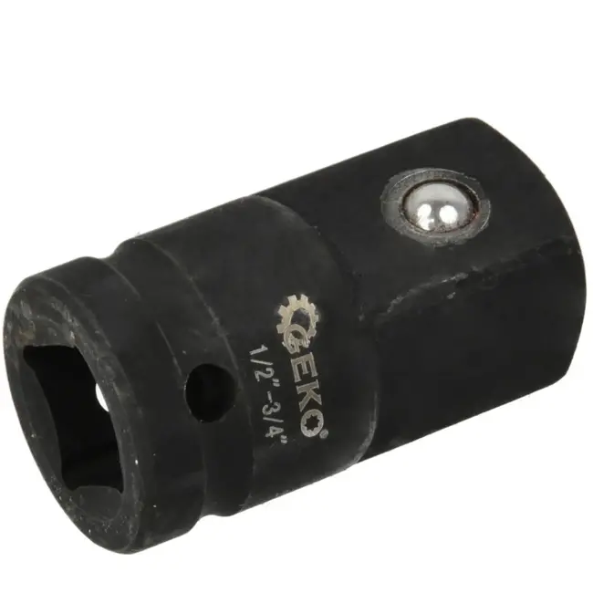 GEKO Impact adaptor - robuust staal - corrosiebestendig - 1/2" naar 3/4" aansluiting
