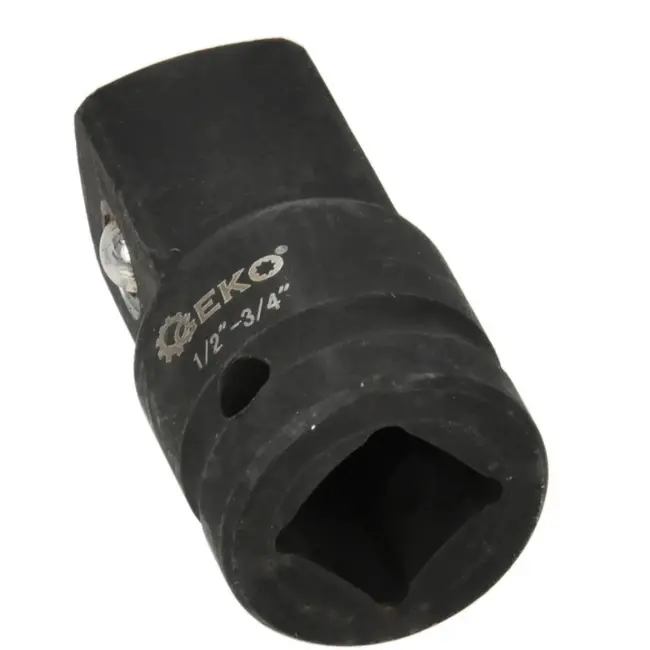GEKO Impact adaptor - robuust staal - corrosiebestendig - 1/2" naar 3/4" aansluiting