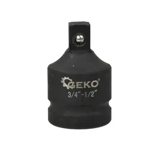 GEKO Impact adaptor - robuust staal - corrosiebestendig - 3/4" vrouwelijk naar 1/2" mannelijk