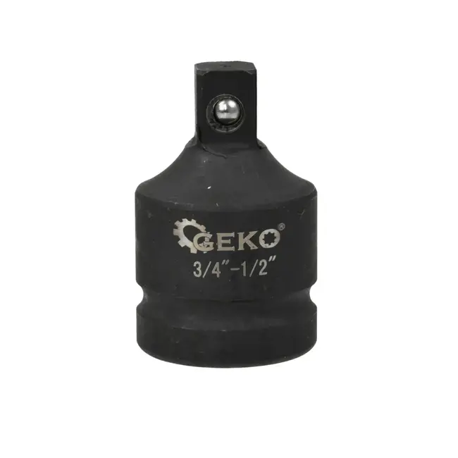 GEKO Impact adaptor - robuust staal - corrosiebestendig - 3/4" vrouwelijk naar 1/2" mannelijk