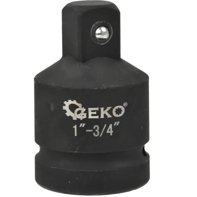 GEKO Impact adaptor - robuust staal - corrosiebestendig - 1" vrouwelijk naar 3/4" mannelijk