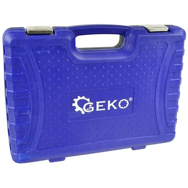 GEKO Gereedschapsset - 94-delig - Chroom Vanadium - Gepolijst - 1/2" & 1/4" Aandrijving