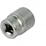 GEKO Dopsleutelset - 19-delig - CrV Staal - 8-32 mm - 1/2" Aandrijving