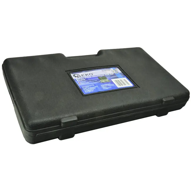 GEKO Dopsleutelset - 6-punts - 19-50 mm - 21-delig - Chroom Vanadium