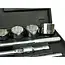 GEKO Dopsleutelset - 12-punts - 19-50 mm - 21-delig - Chroom Vanadium - Antislip Handvat
