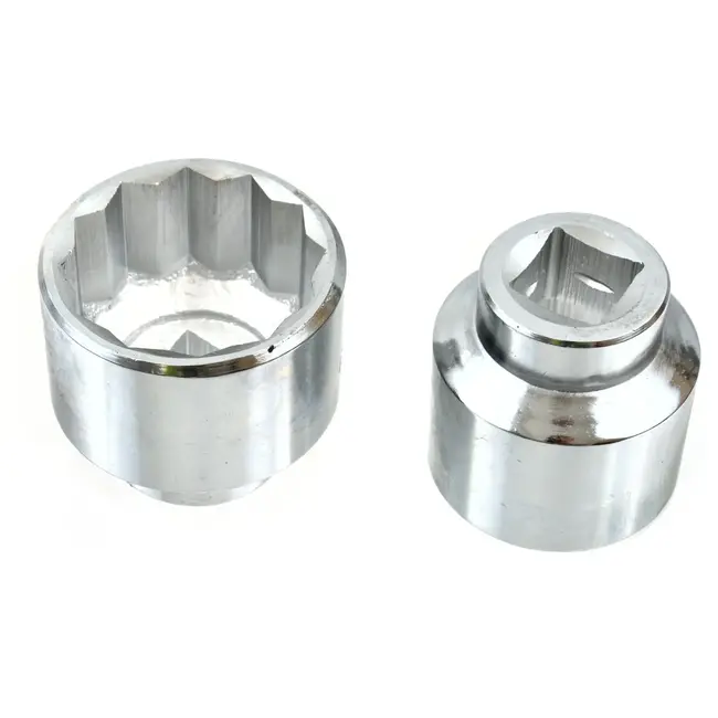 GEKO Dopsleutelset - 12-punts - Chroom Vanadium - 21-65 mm - 26-delig