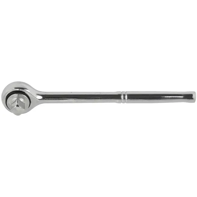 GEKO Omkeerbare ratelsleutel - 45-tands mechanisme - Gelegeerd staal - Gepolijste chroomafwerking