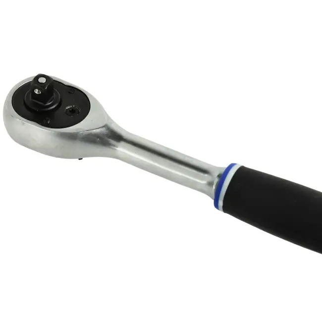 GEKO Ratelhandgreep - Quick-release - Ergonomisch - Antislip - Chroomafwerking