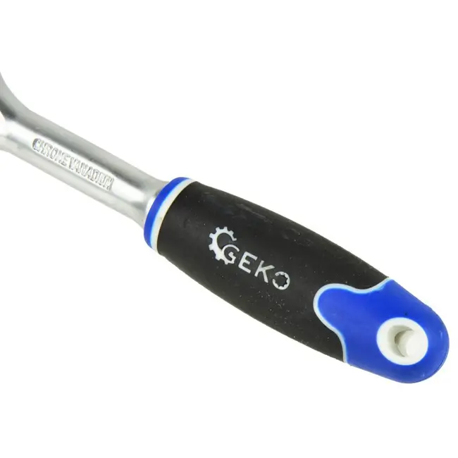 GEKO Ratelhandgreep - Quick-release - Ergonomisch - Antislip - Chroomafwerking