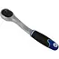 GEKO Offset ratelsleutel - 72-tands mechanisme - ergonomische grip - chroom vanadium staal