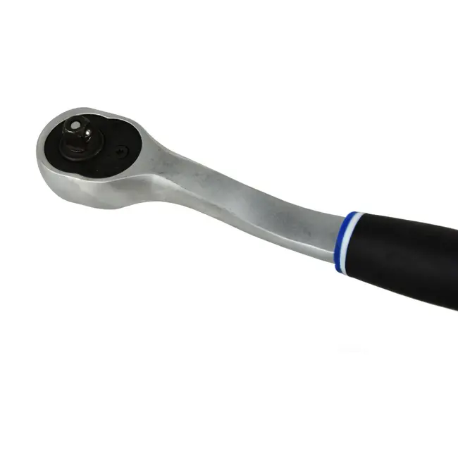 GEKO Offset ratelsleutel - 72-tands mechanisme - ergonomische grip - chroom vanadium staal
