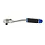GEKO Offset ratelsleutel - 72-tands mechanisme - ergonomische grip - matte chroom afwerking